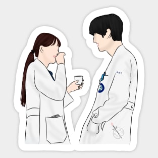 Dr Romantic Korean Drama Fan Art Sticker